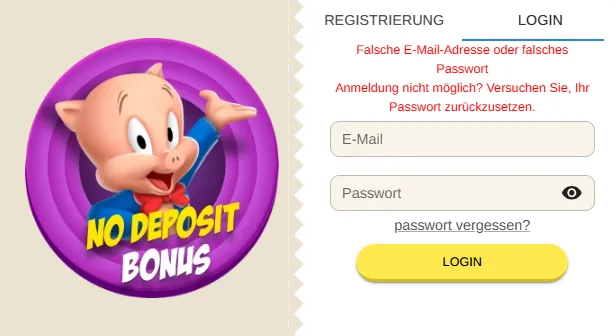 beep casino login